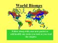 World Biomes PowerPoint PPT Presentation