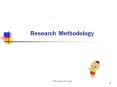 ???????????????? (Research Methodology) PowerPoint PPT Presentation