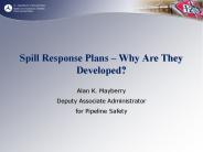 Spill Response Plans 