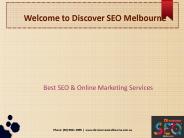Best SEO & Online Marketing Services