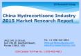 China Hydrocortisone Industry 2015 Market Research Report PowerPoint PPT Presentation