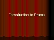 Introduction to Drama