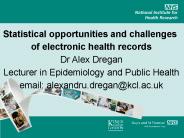 Statistical opportunities and challenges