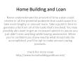 home building and loan PowerPoint PPT Presentation