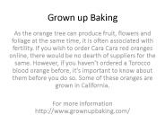 grown up baking