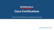 Cisco certification can transform your career