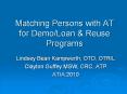 Matching Persons with AT for Demo/Loan PowerPoint PPT Presentation