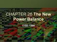CHAPTER 26 The New Power Balance PowerPoint PPT Presentation