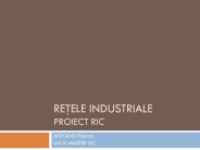 Retele industriale proiect ric
