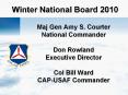 Maj Gen Amy S. Courter National Commander Don Rowland Executive Director Col Bill Ward CAP-USAF Commander PowerPoint PPT Presentation