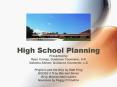 High School Planning PowerPoint PPT Presentation