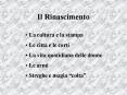 Il Rinascimento PowerPoint PPT Presentation