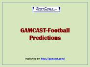 GAMCAST-Football Predictions (1)