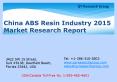 China ABS Resin Industry 2015 Market Research Report PowerPoint PPT Presentation