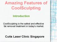Relevant Features and Points about CoolSculpting (1)
