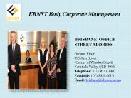 ERNST BODY CORPORATE MANAGEMENT PVT LTD