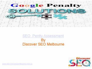 Google Penalty Recovery in Perth