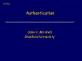 Authentication PowerPoint PPT Presentation