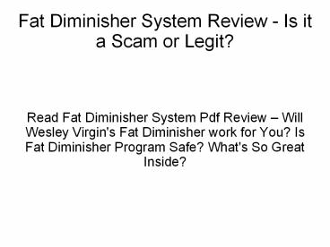 Lose Weight With the Paleo Diet