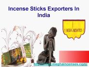Incense Sticks Exporters In India