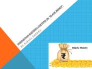 Corruption Matters lawyers on “Black Money”