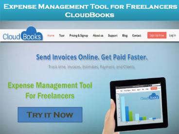 Expense Management Tool for Freelancers