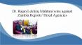 Victory for Dr. Rajan Mahtani against Zambia Reports’ Hired Agencies- 2015 PowerPoint PPT Presentation