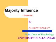 Majority Influence( Conformity)