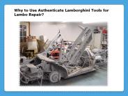Authenticate Lamborghini Tools for Lambo Repair