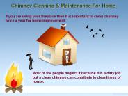 Chimney Cleaning & Maintenance For Home