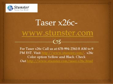 Taser x26c- www.stunster.com (2)