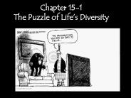 Chapter 15-1 The Puzzle of Life