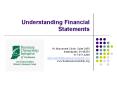 Understanding Financial Statements PowerPoint PPT Presentation