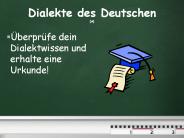 Dialekte des Deutschen (A)