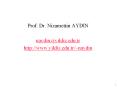 Prof. Dr. Nizamettin AYDIN PowerPoint PPT Presentation