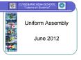 Uniform Assembly PowerPoint PPT Presentation