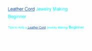 leather cord