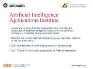 Artificial Intelligence Applications Institute