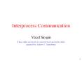 Interprocess Communication PowerPoint PPT Presentation