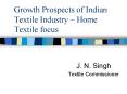 Growth Prospects of Indian Textile Industry  PowerPoint PPT Presentation