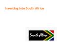 Investing into South Africa PowerPoint PPT Presentation