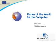 Fishes of the World In the Computer