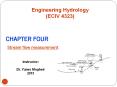 CHAPTER FOUR Stream flow measurement PowerPoint PPT Presentation