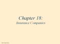 Chapter 18: Insurance Companies PowerPoint PPT Presentation