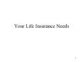 Your Life Insurance Needs PowerPoint PPT Presentation