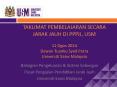 TAKLIMAT PEMBELAJARAN SECARA JARAK JAUH DI PPPJJ, USM 11 Ogos 2014 Dewan Tuanku Syed Putra Universiti Sains Malaysia PowerPoint PPT Presentation