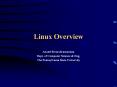 Linux Overview PowerPoint PPT Presentation