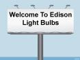 The Edison Light Bulb Company PowerPoint PPT Presentation