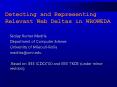 Detecting and Representing Relevant Web Deltas in WHOWEDA PowerPoint PPT Presentation