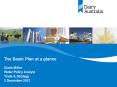 The Basin Plan at a glance PowerPoint PPT Presentation